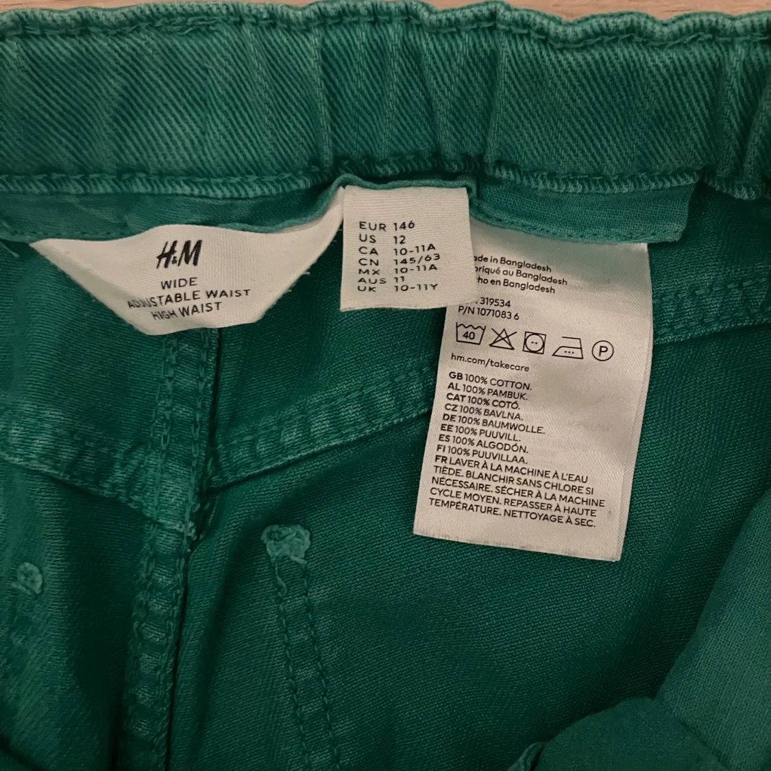 Gröna high waist shorts från H&M - 2