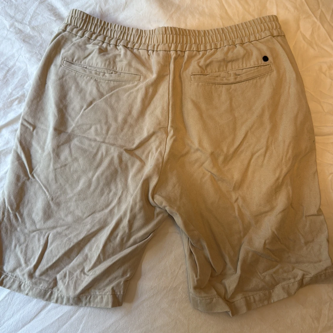 Beige shorts från NN07 med snörning - 1