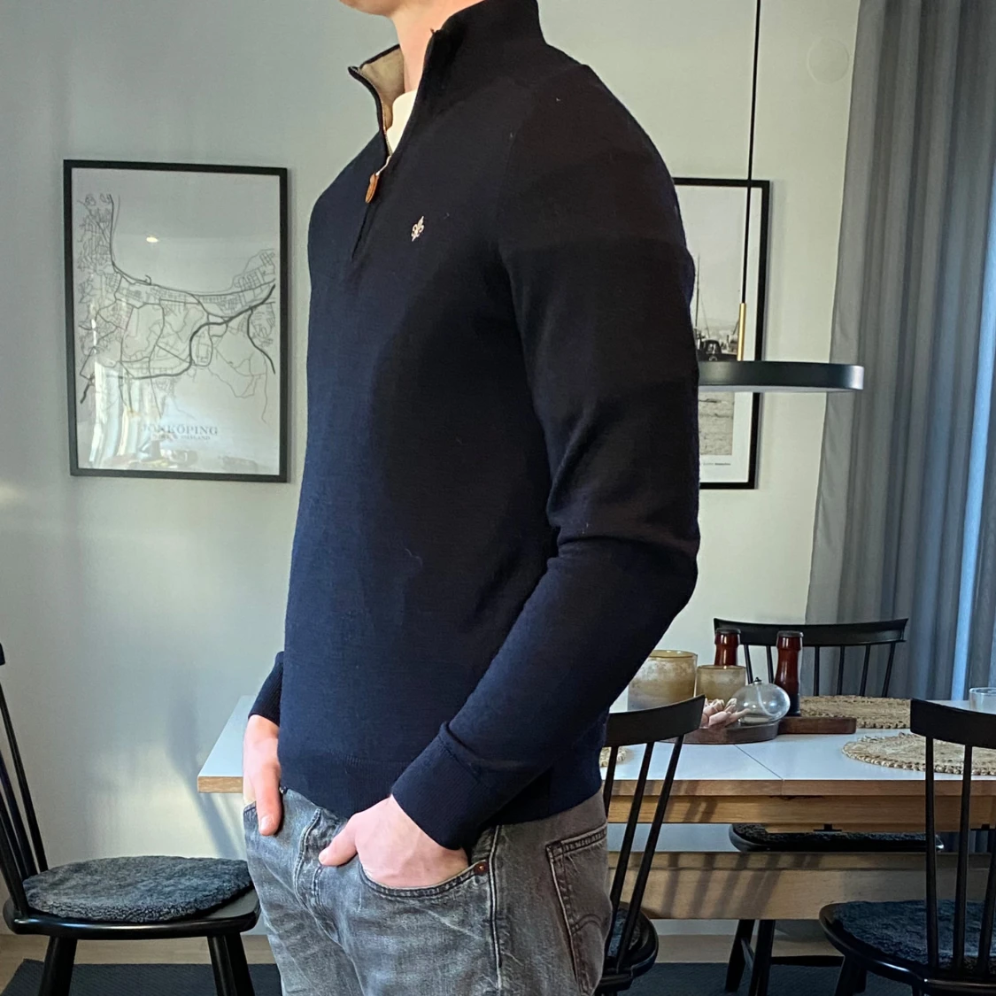 Halfzip från Morris - 1