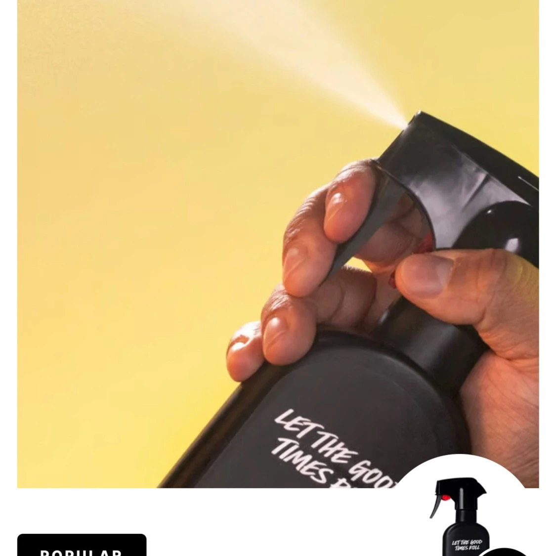 Let The Good Times Roll Body Spray från Lush - 2