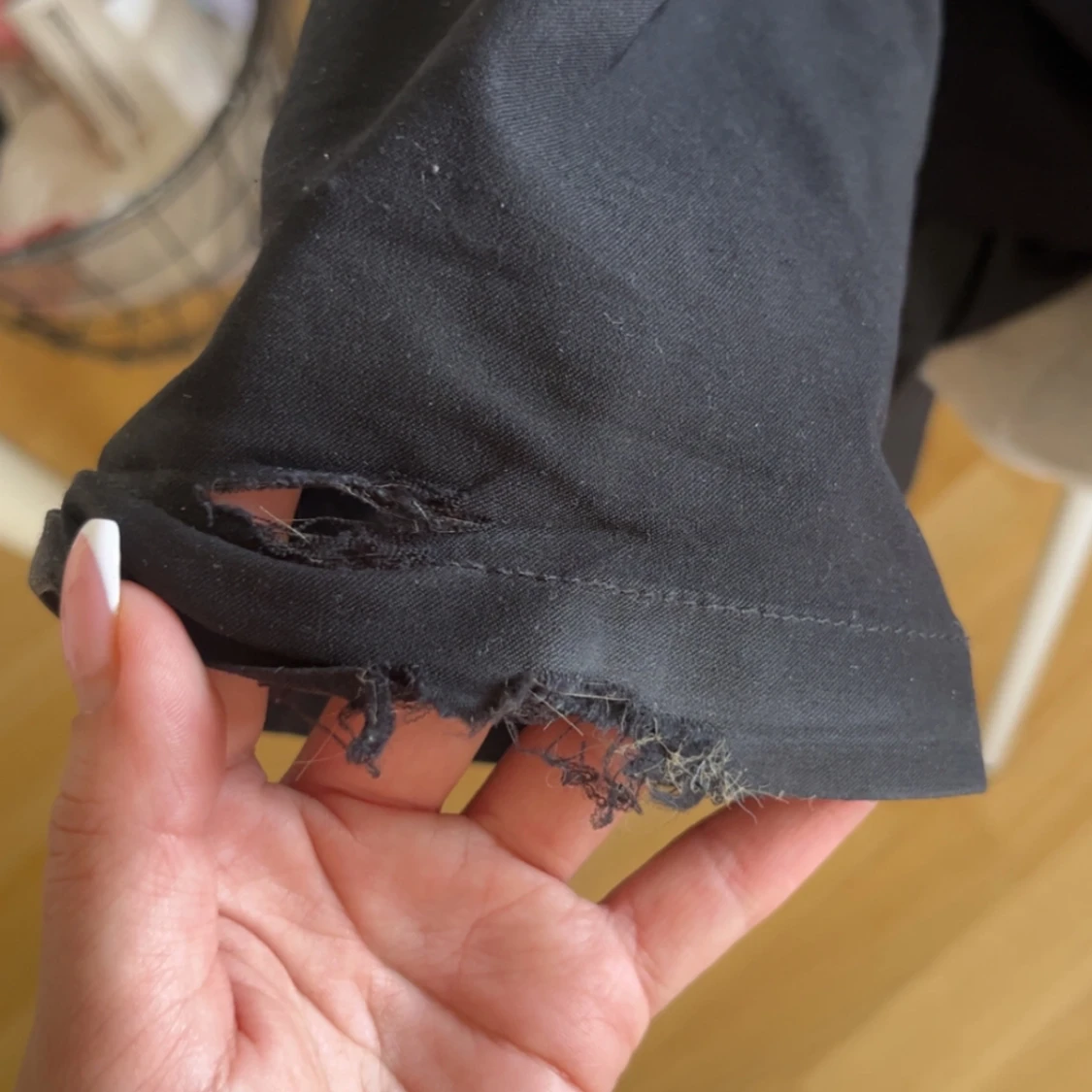 Lågmidjade kostymbyxor - 4