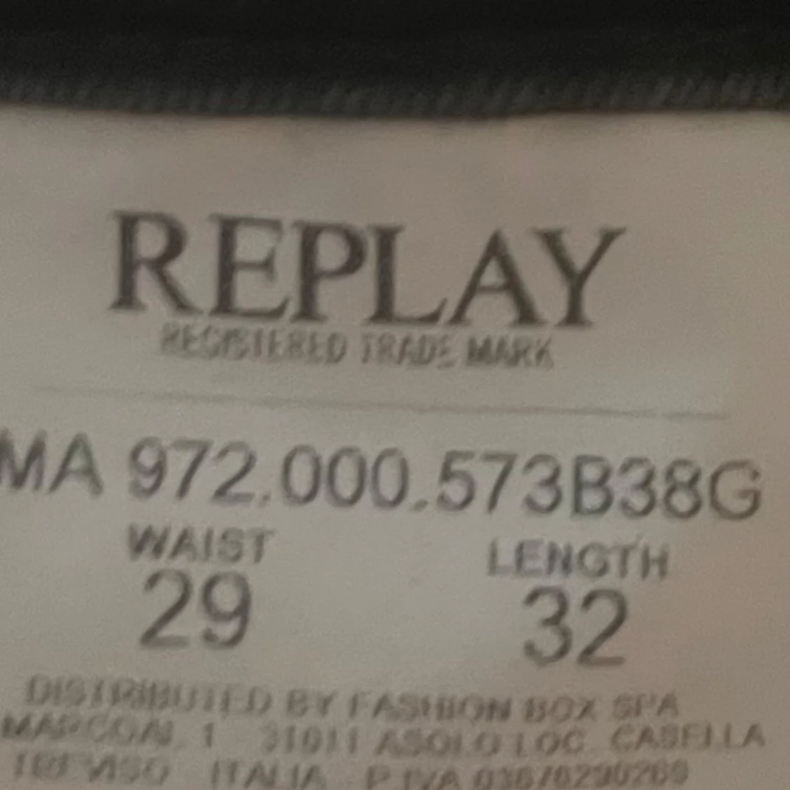 Replay grover svarta W29 L32 - 3