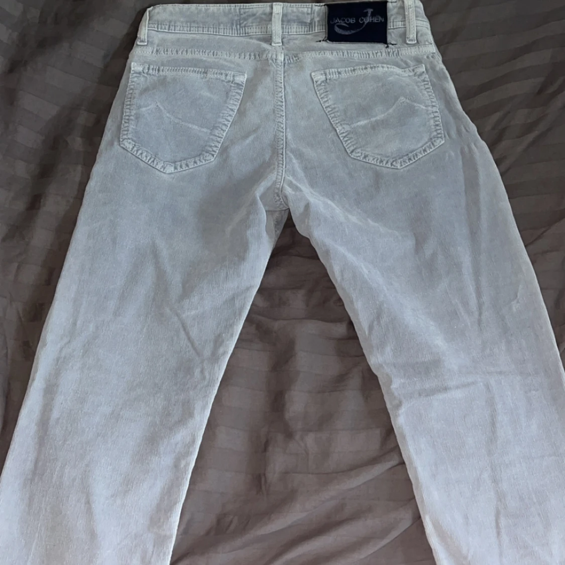 Ljusgrå manchesterbyxor Jacob Cohen - 3