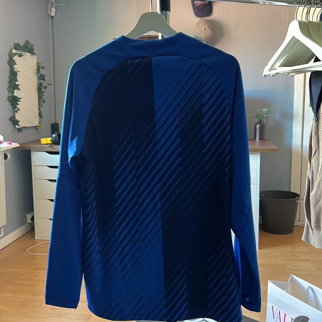 Blå långärmad FC Barcelona Nike-tröja - 2