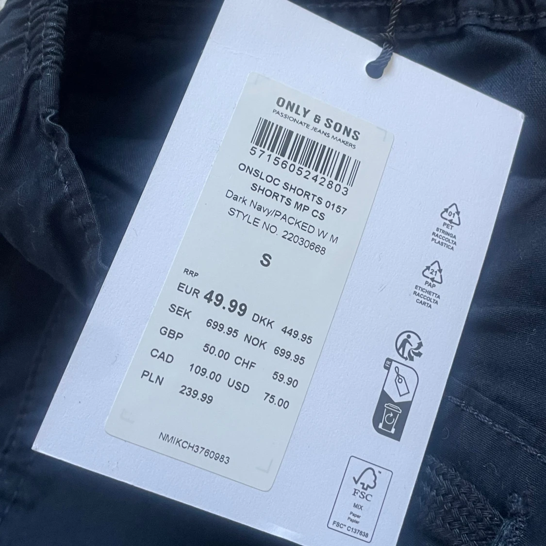 Svarta shorts från Only & Sons - 2