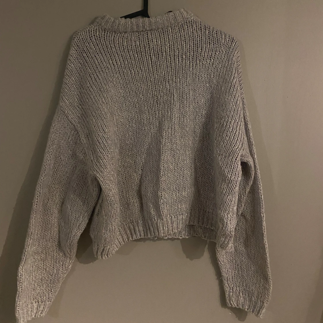 Grå stickad tröja från H&M Divided - 2