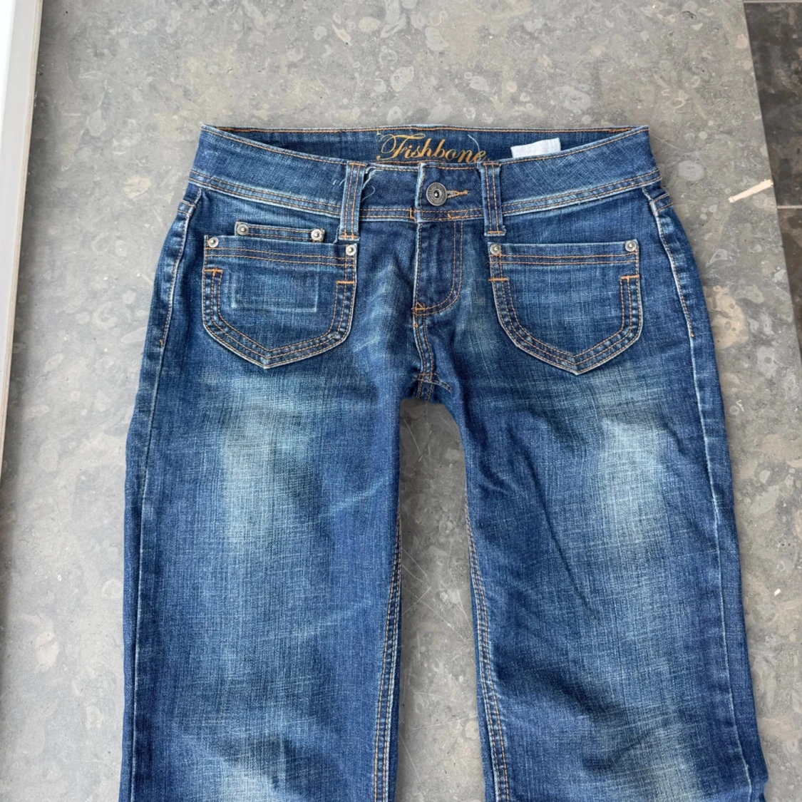 Lågmidjade jeans  - 1