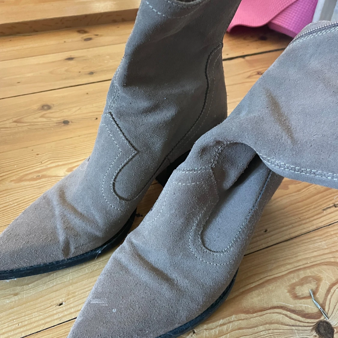 Cowboy boots med klack🌸 - 1