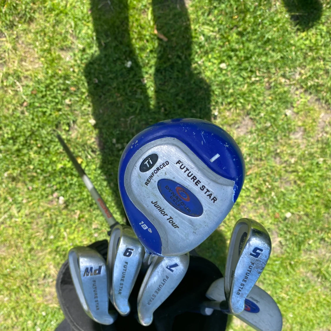 Blå golfbag Dynatour Junior Tour - 1