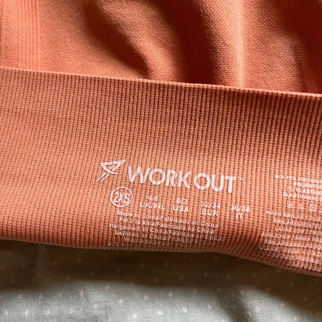 Korta seamless träningsshorts WORK OUT - 1