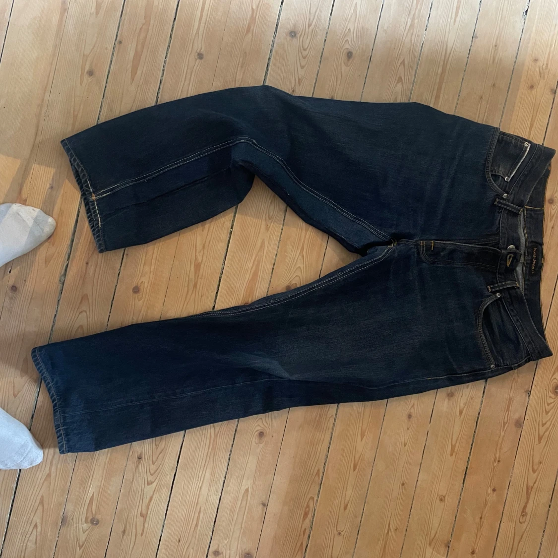 Mörkblå jeans från Nudie Jeans, 36/32 - 2