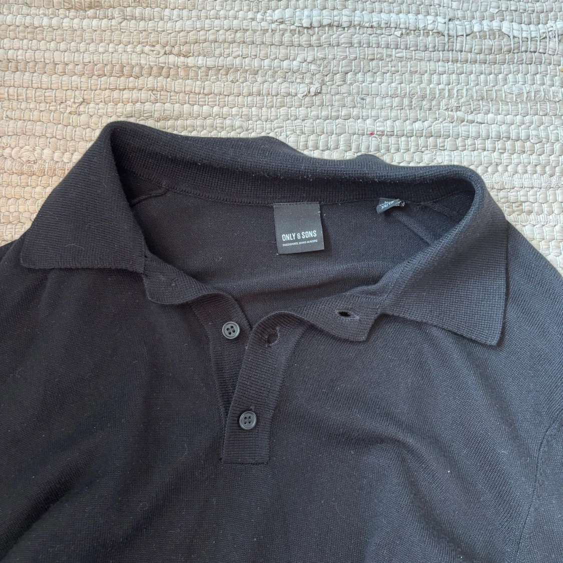 Långarmad piké tröja från Only and Sons - 1