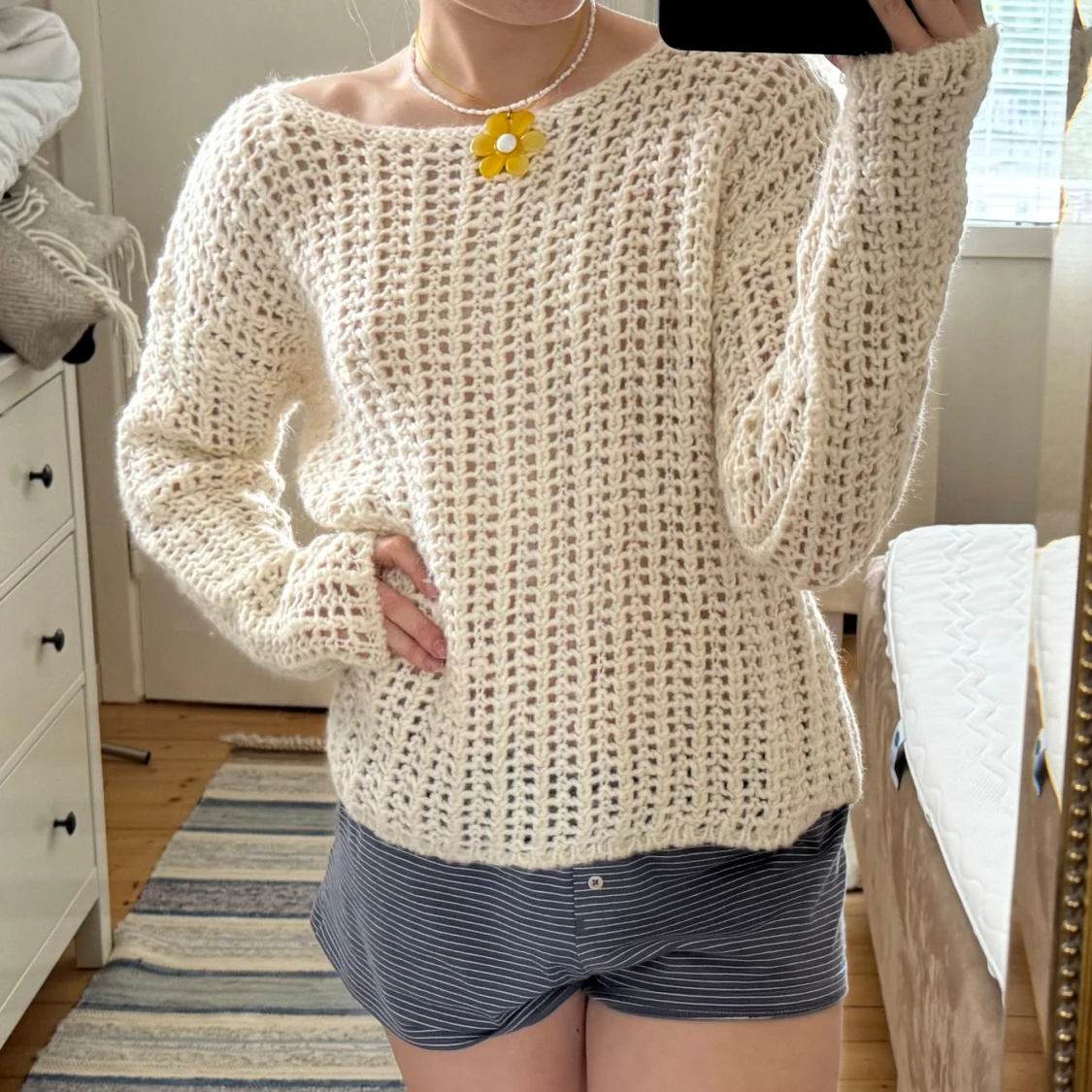 Stickad tröja - 2