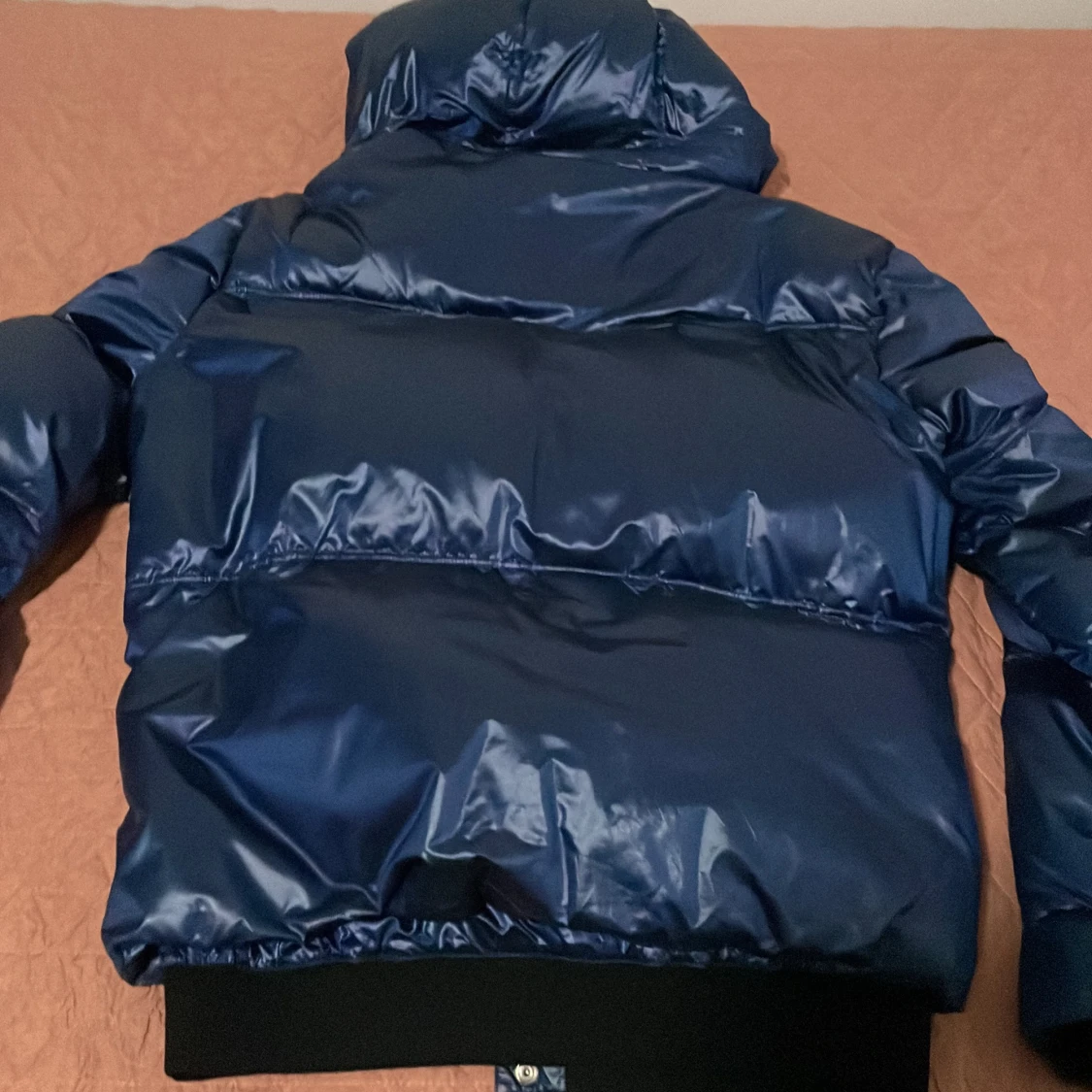 Blå pufferjacka från Versace Collection - 1