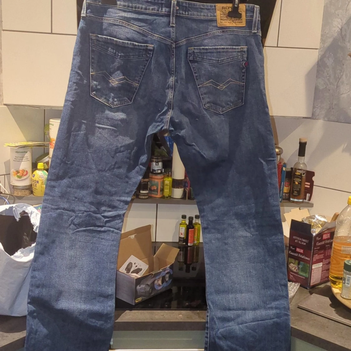 Blå jeans från Replay - 3