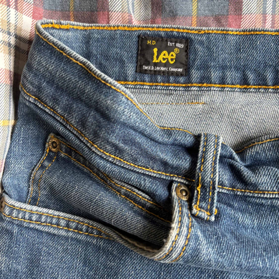 Blå jeans från Lee - 1