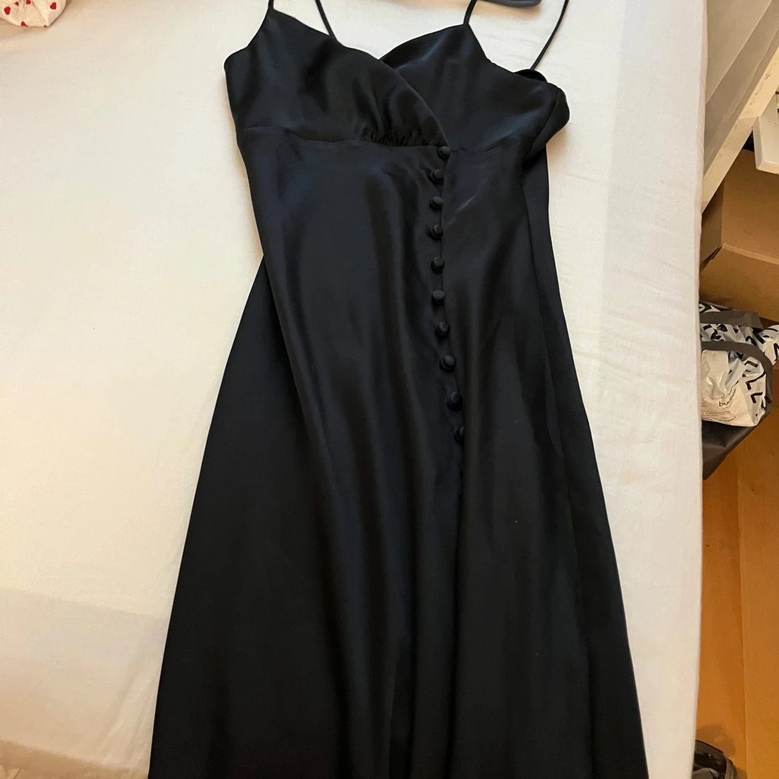 Svart långklänning från Zara - 2