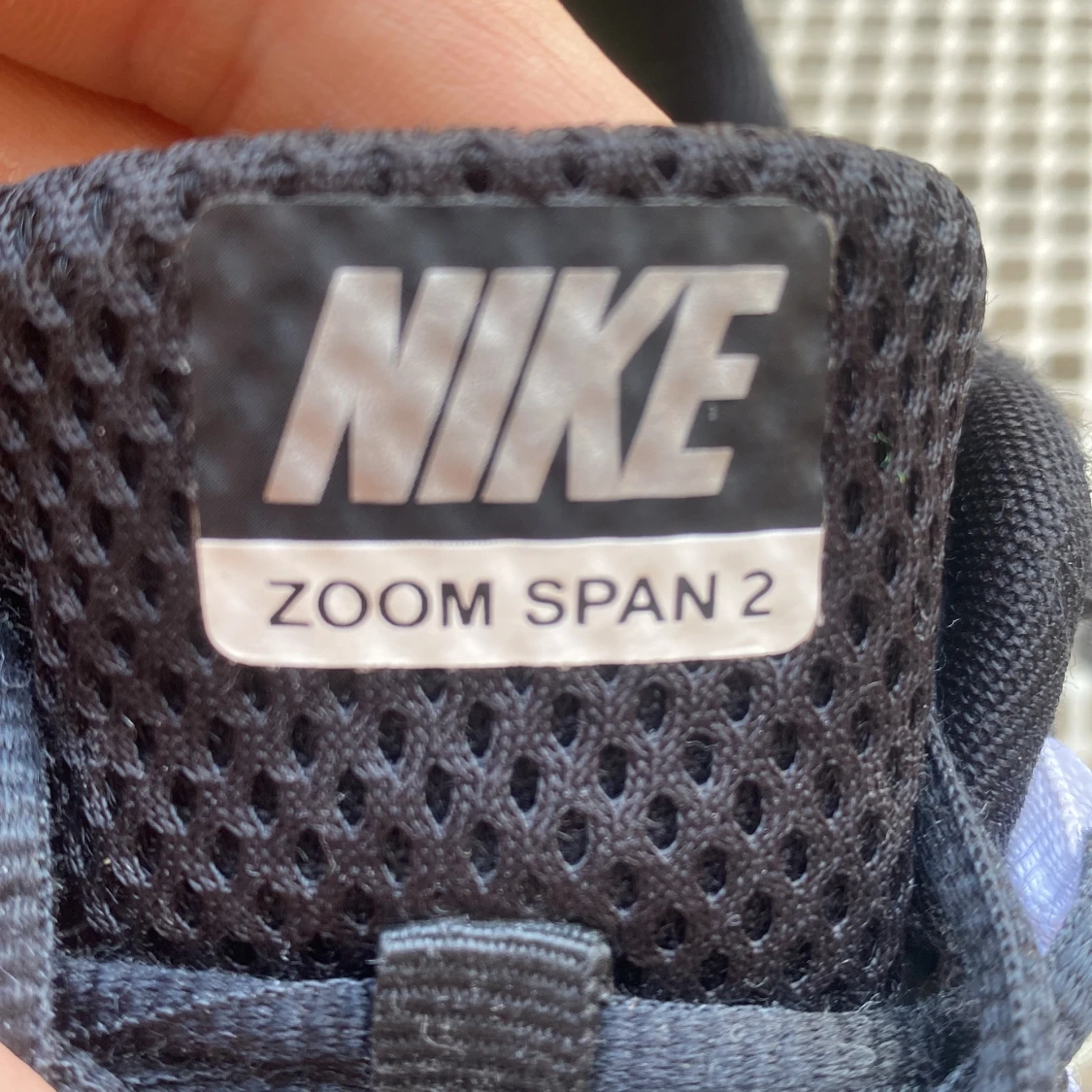 Nike Air Zoom Span 2 svart/vit sneakers - 3