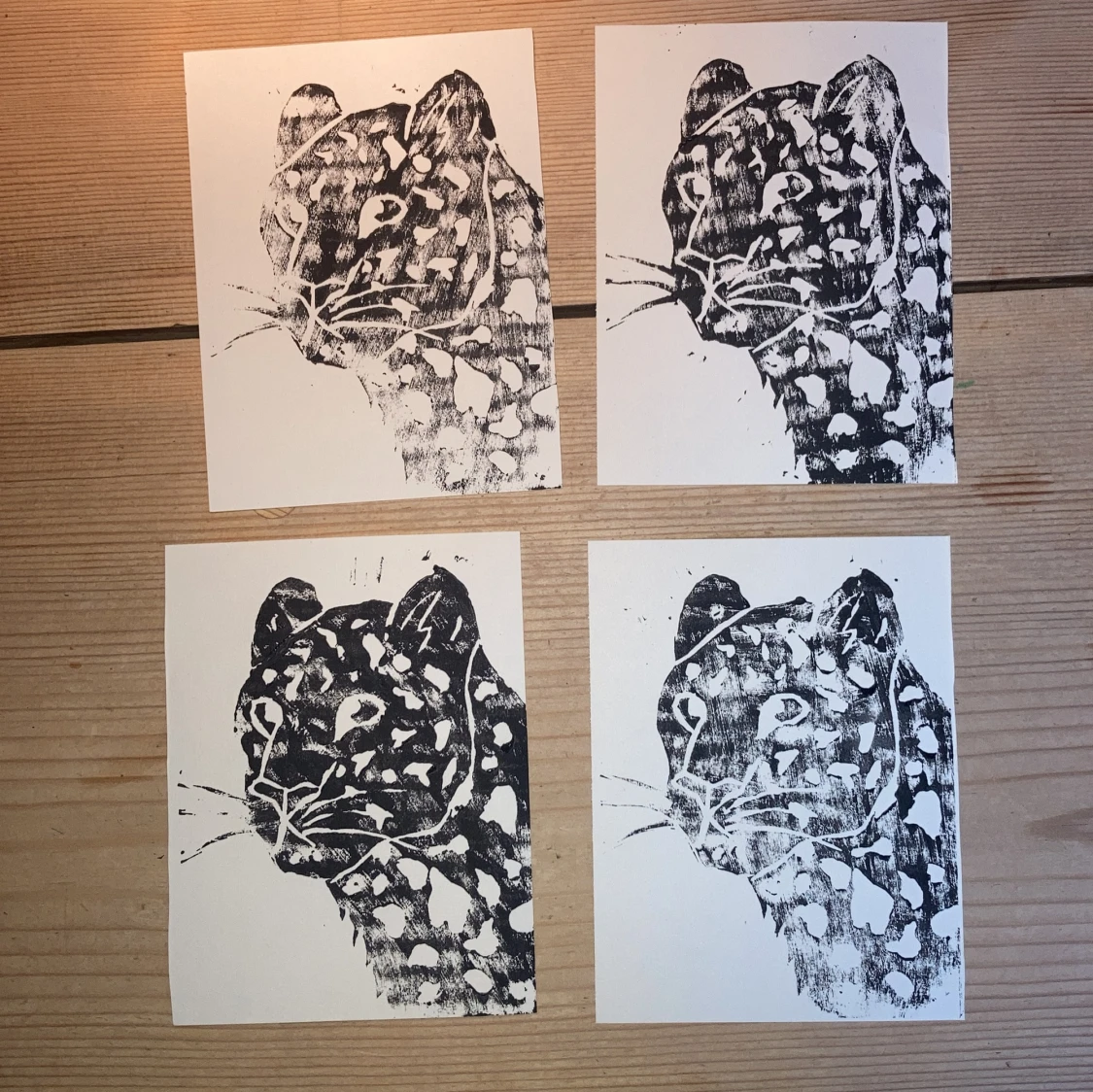 INTRESSEKOLL leopard tryck