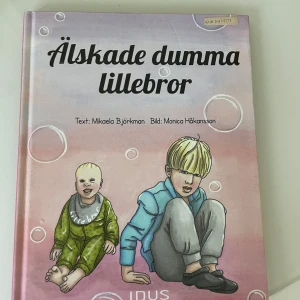 Älskade dumma lillebror - En charmig barnbok om syskonskap, känslor och vardagsdramatik. Perfekt för dig som gillar berättelser med både humor och värme, och som vill känna igen dig i livet med småsyskon. Färgglada illustrationer och lättläst text.
