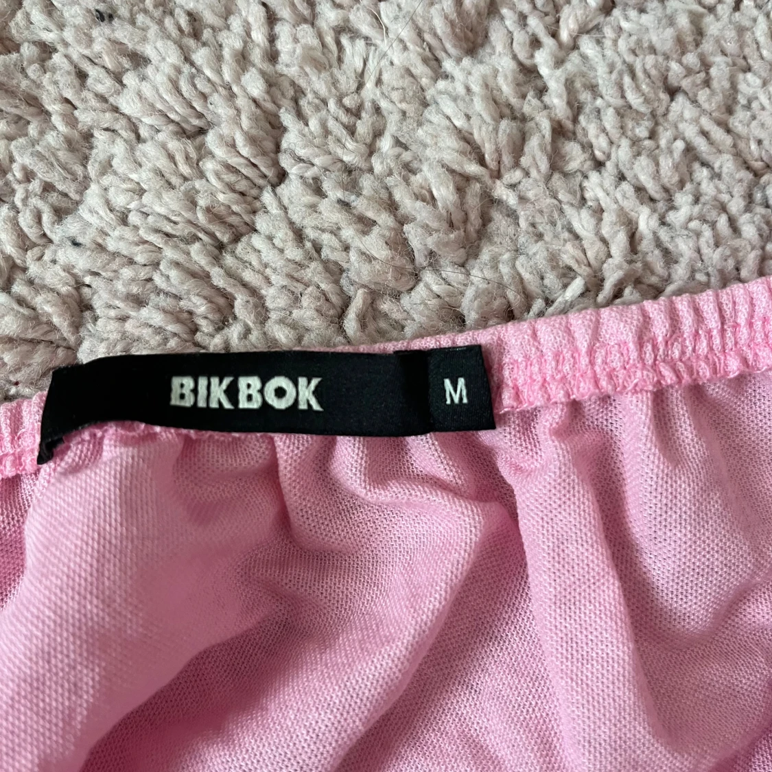 Rosa croppad topp/Bolero - 1