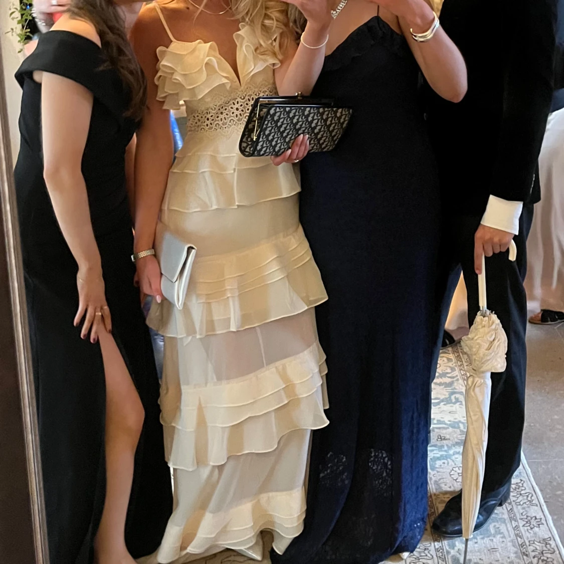 Ljusgul långklänning  - 2