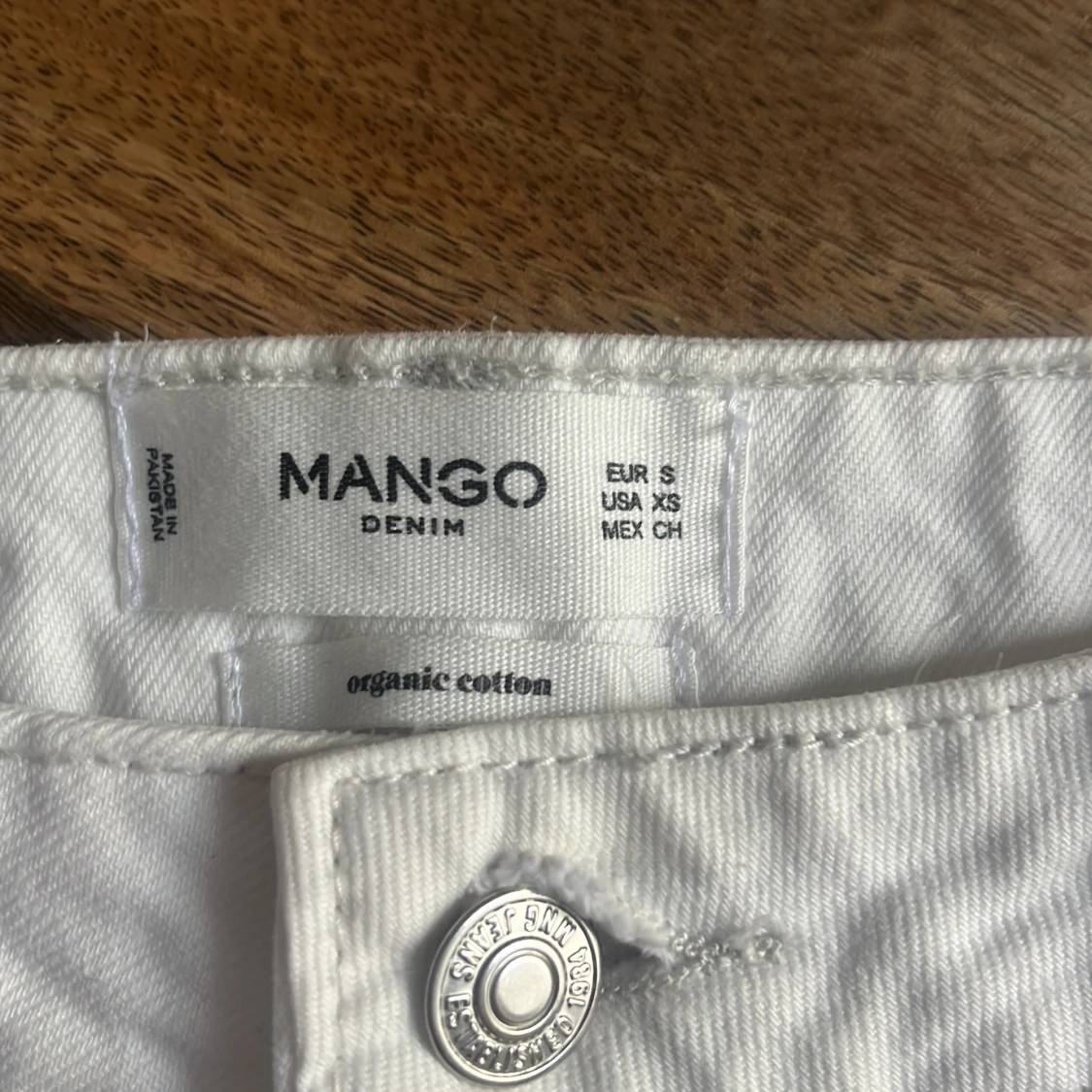 Vit jeanskjol från Mango - 1