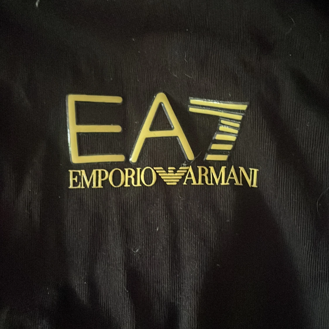 Svart pikétröja från Emporio Armani EA7 - 3