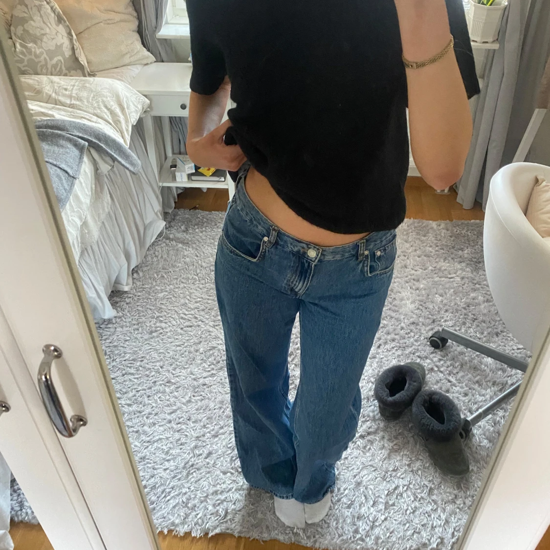 Blå jeans