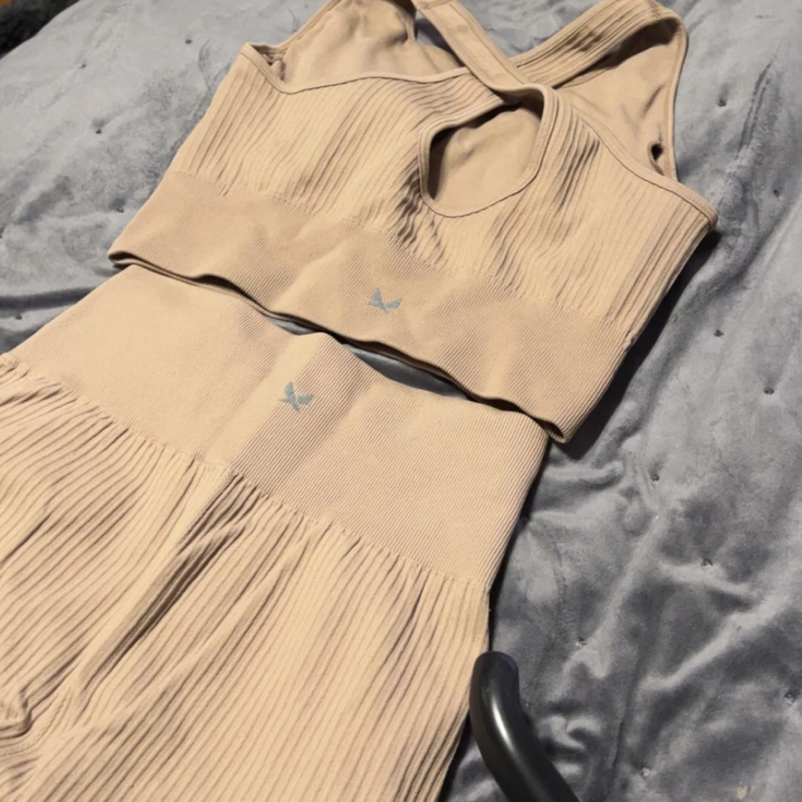 Beiget ribbat tränings sett  - 3