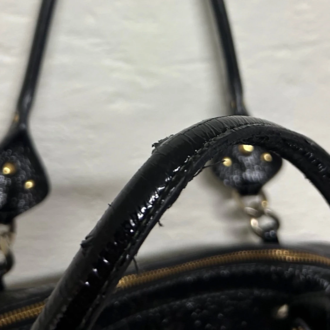 Svart vintage Luana handväska - 3