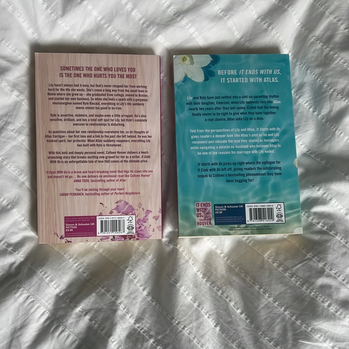 ”It Ends With Us” och ”It Starts With Us” av Colleen Hoover - 1
