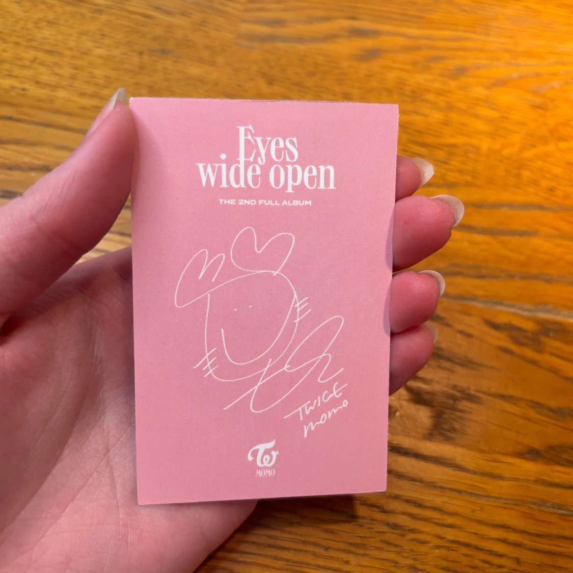 Twice Momo photocard  - 1