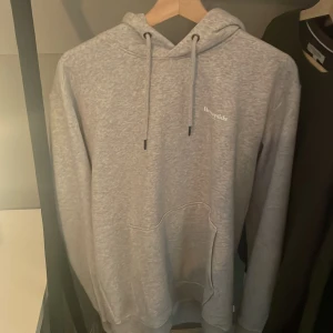 Grå hoodie från Resteröds - Säljer en stilren grå hoodie från Resteröds. Den har en klassisk design med dragsko i huvan och en praktisk magficka. Perfekt för en avslappnad look.