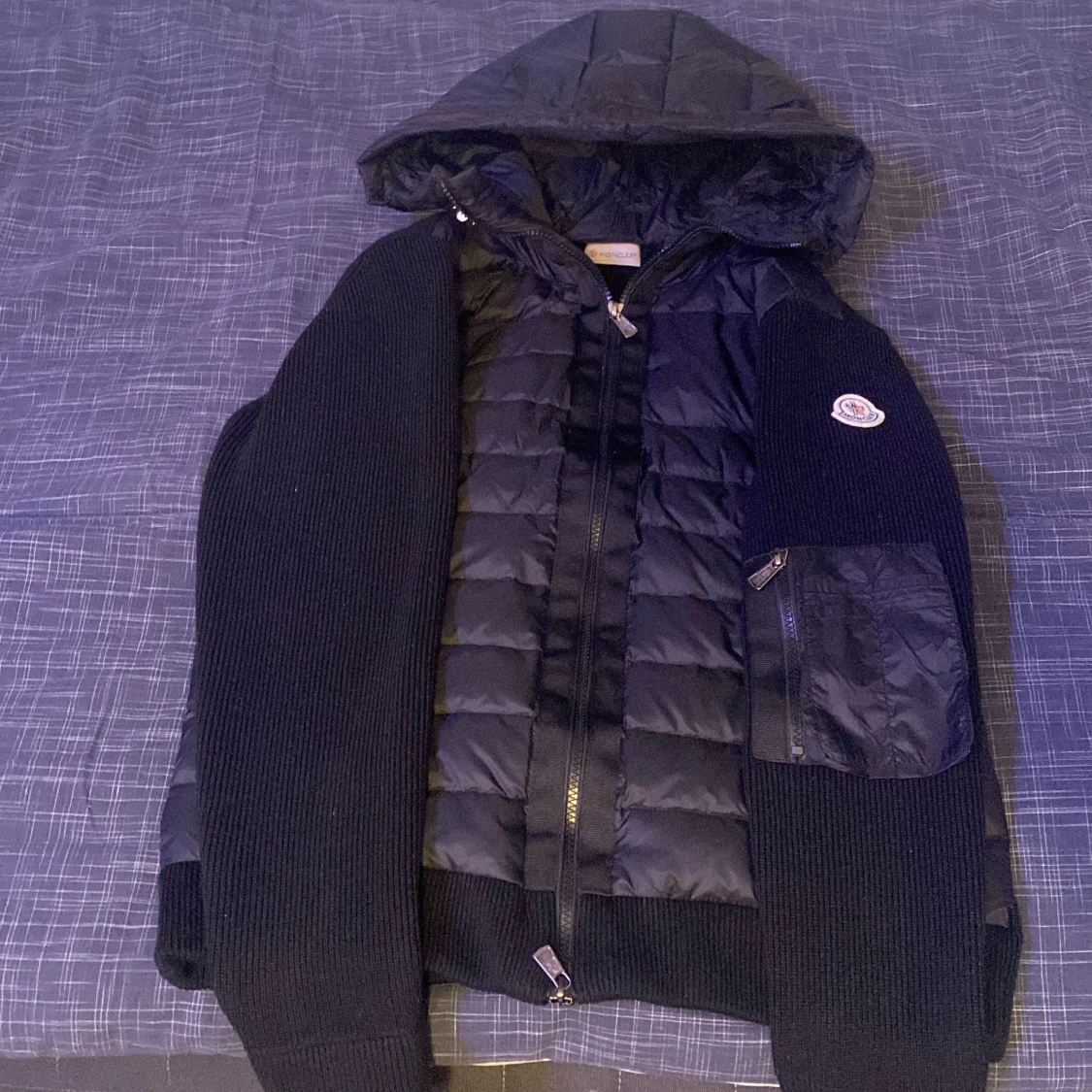 Svart jacka från Moncler