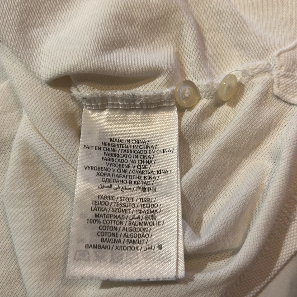 Vit pikétröja från GANT - 2