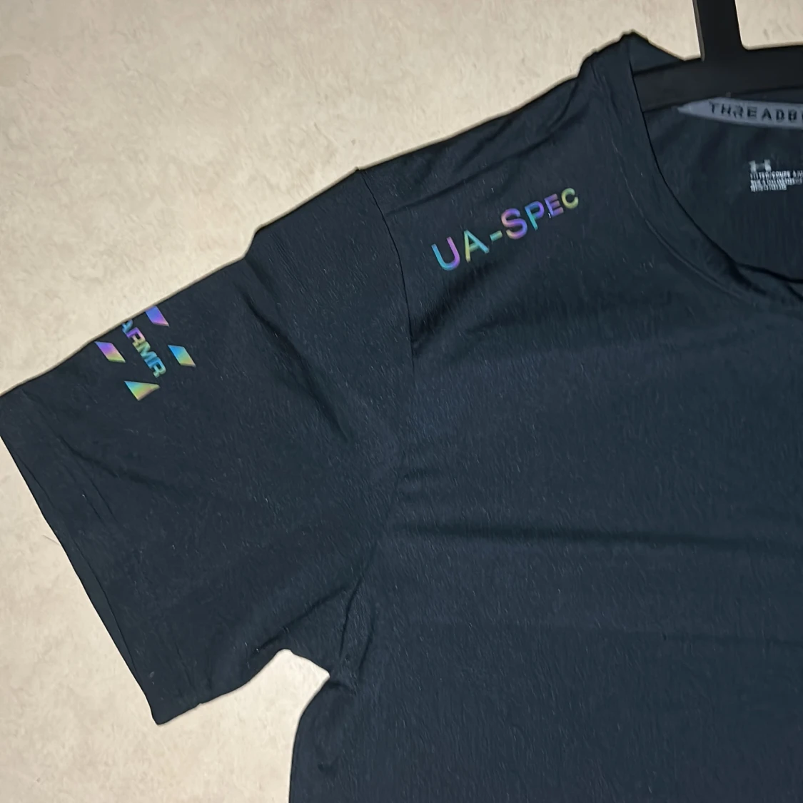 Svart Under Armour t-shirt Threadborne - 2