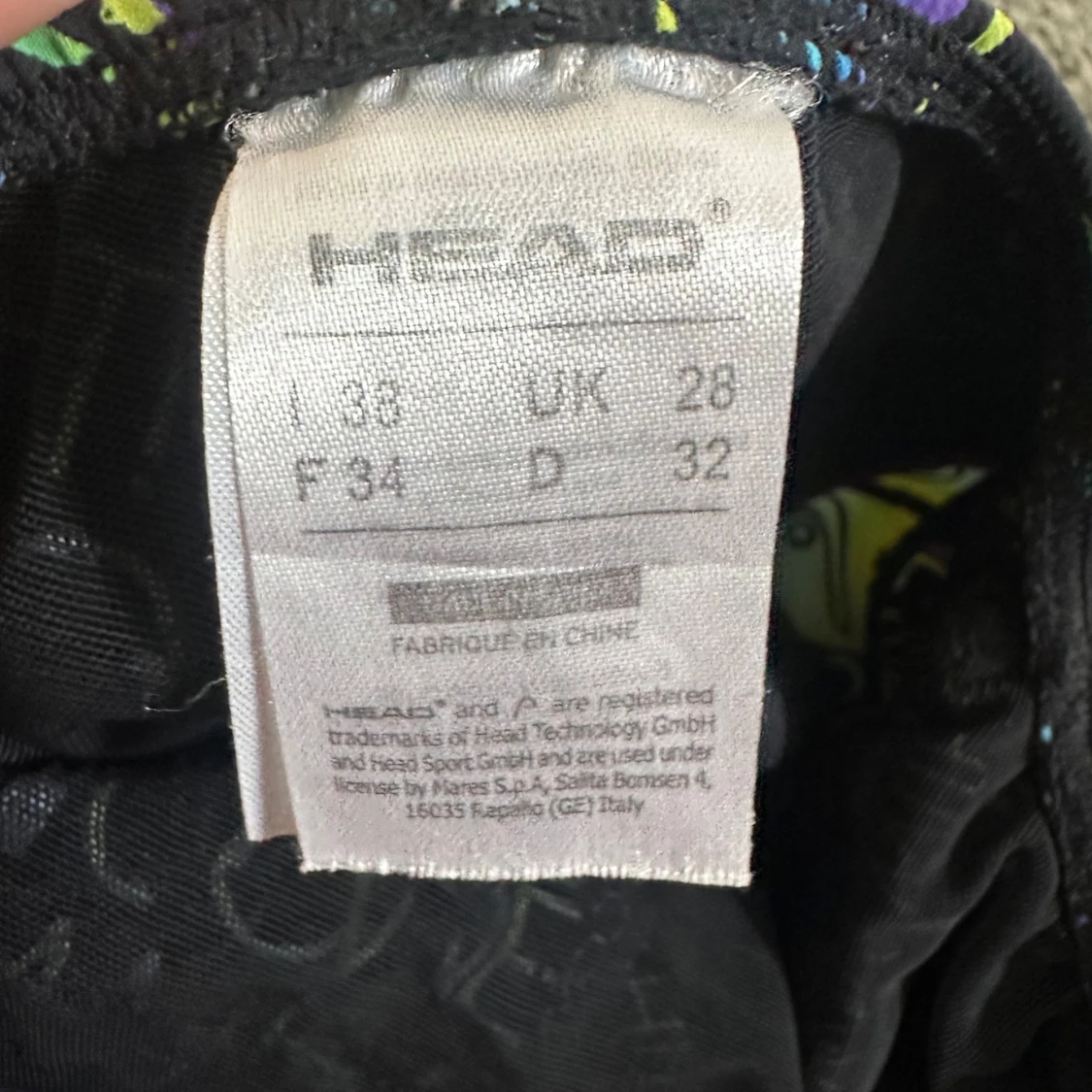 Skit snygg Tävlings-baddräkt från Head!! Använt 2 ggr!! - 2