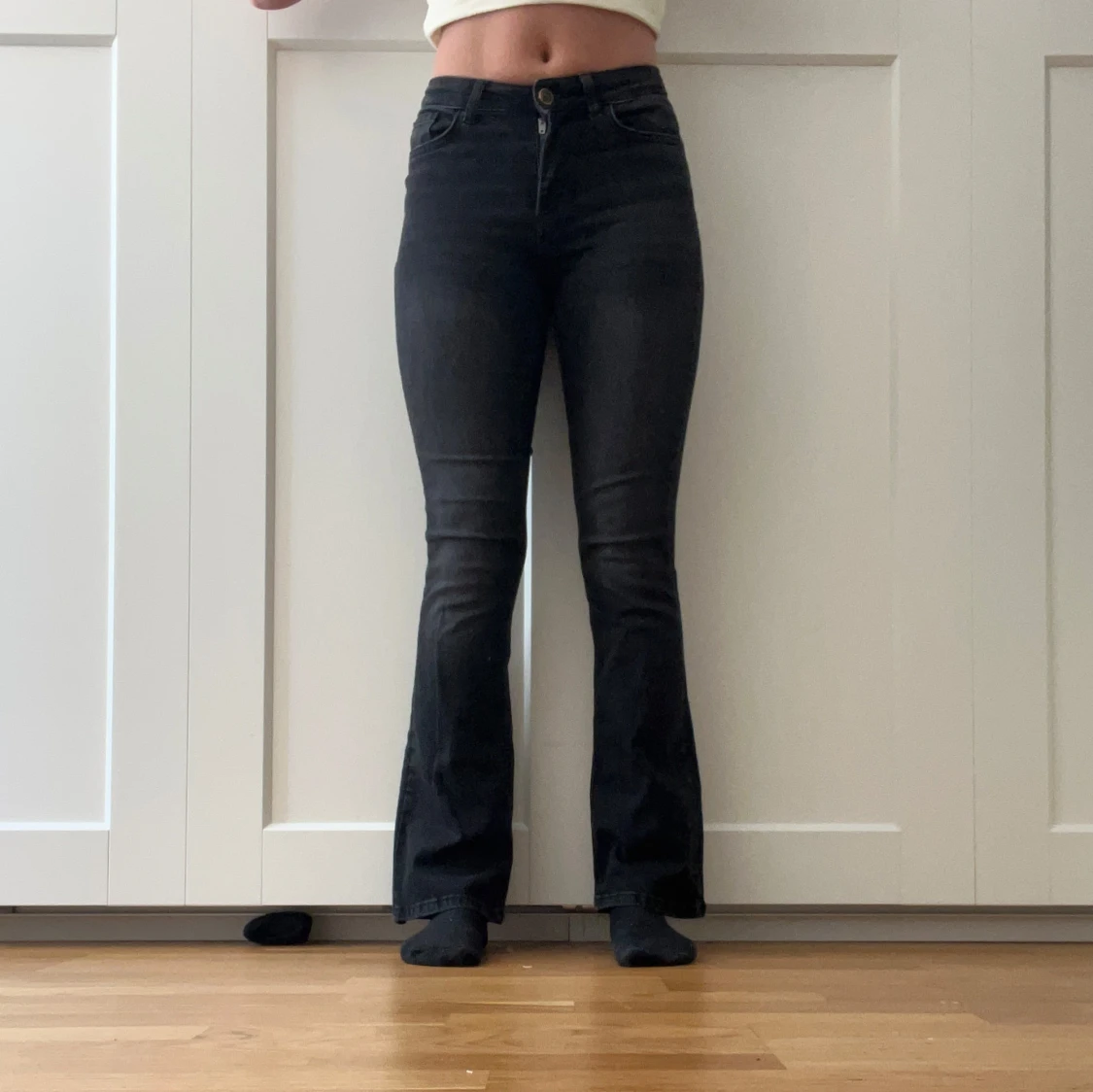 Svarta bootcut jeans Only - 1