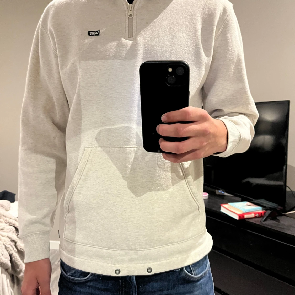 Half zip hoodie från Vans