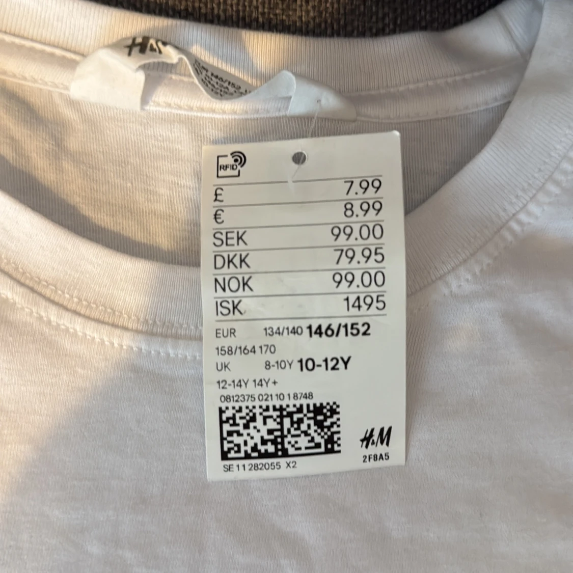 Vit t-shirt West Waves H&M - 1