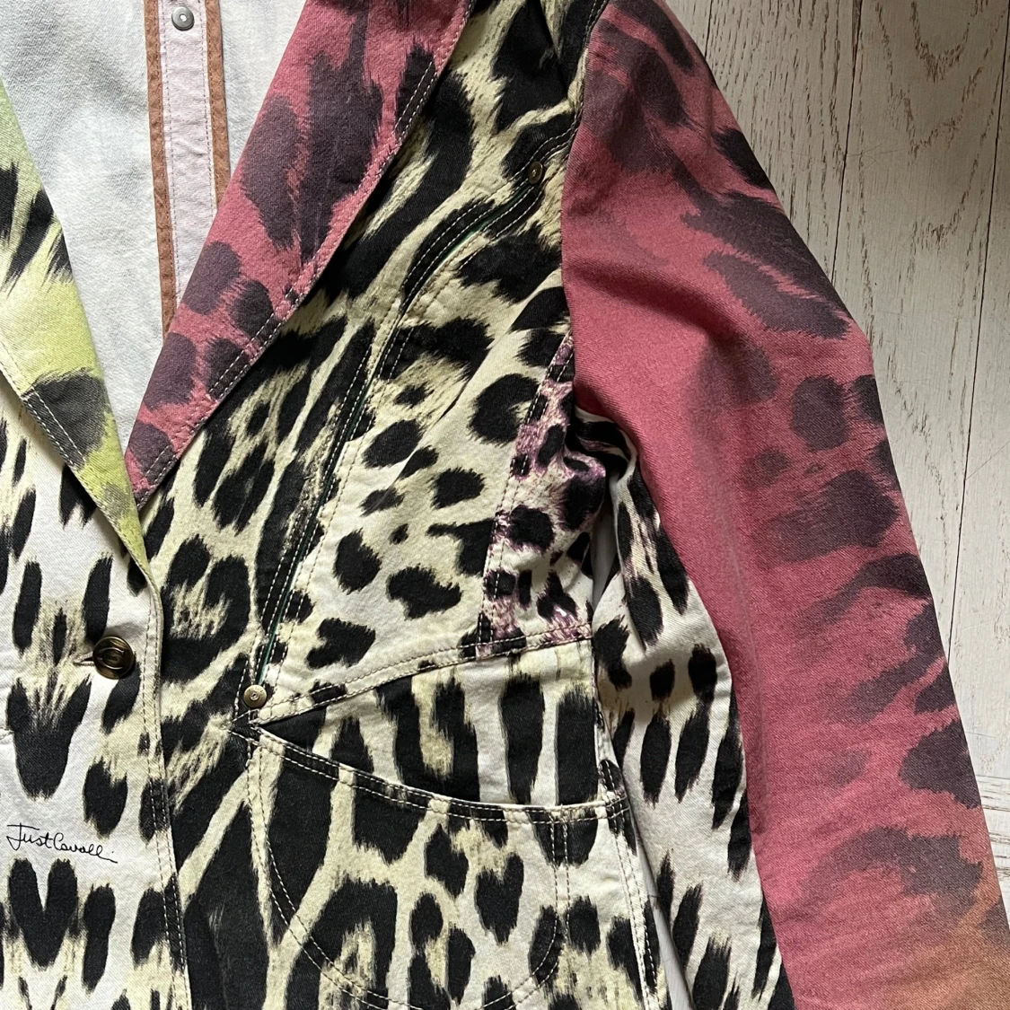 Leopardmönstrad kavaj från Just Cavalli - 2