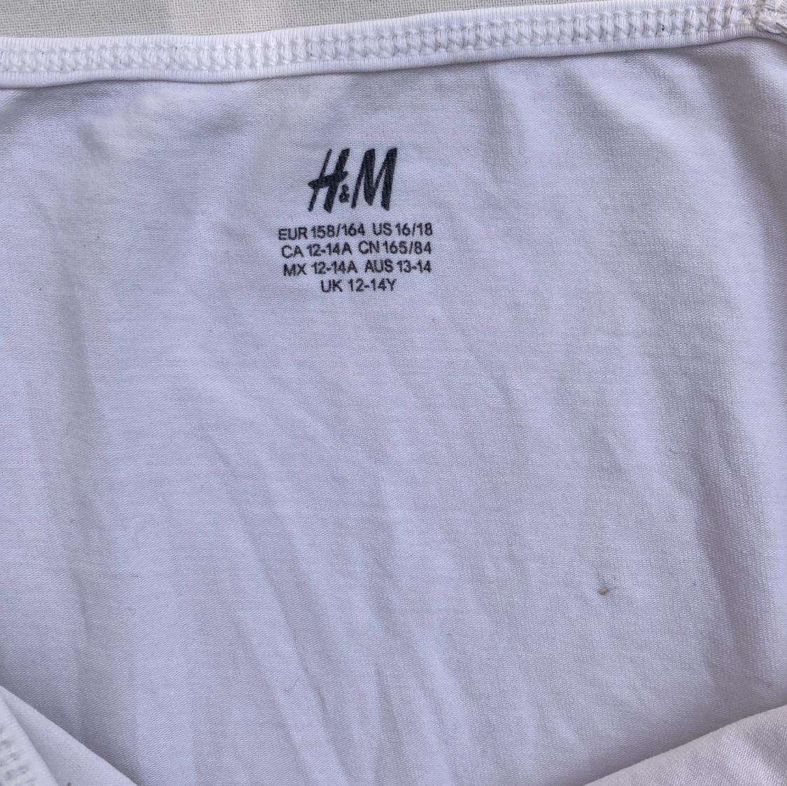 Vit linnetopp från H&M - 2