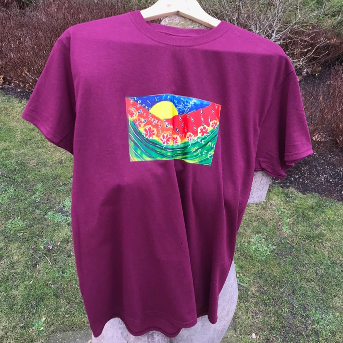 Säljes T-shirts m egentryck FREE PALESTINE 🇵🇸🍉 - 1