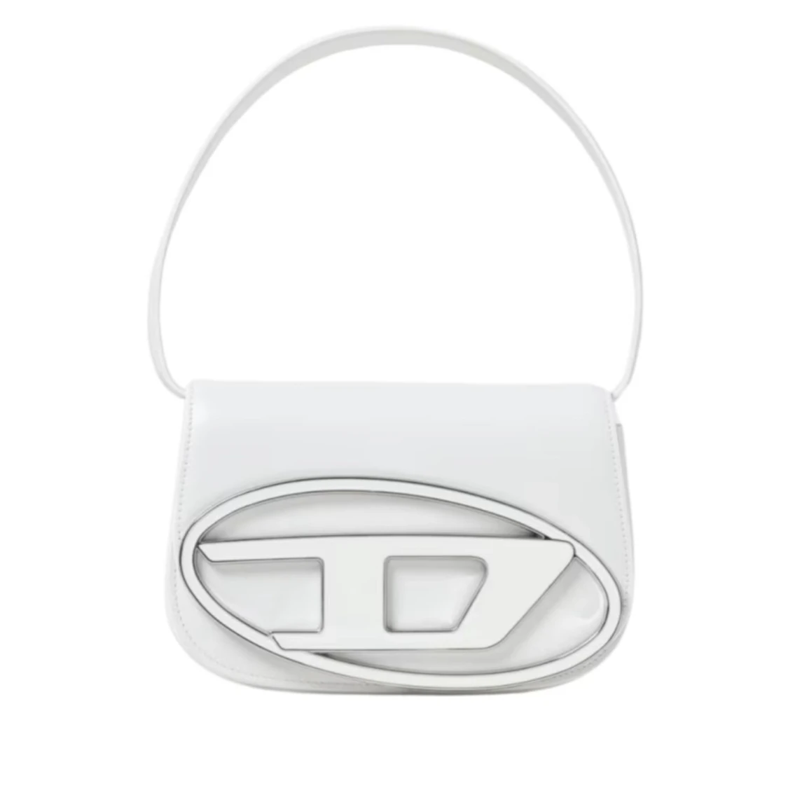 Vit diesel axelväska