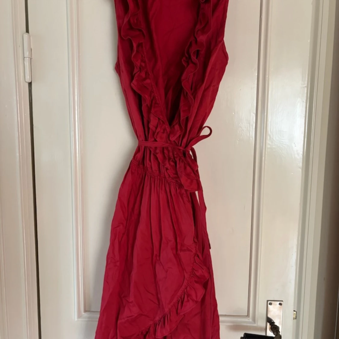 Röd omlottklänning från Replay M