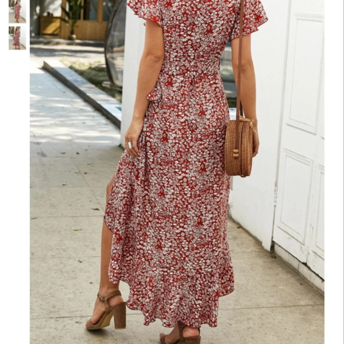 🍒Omlottklänning med volanger🍒 - 2