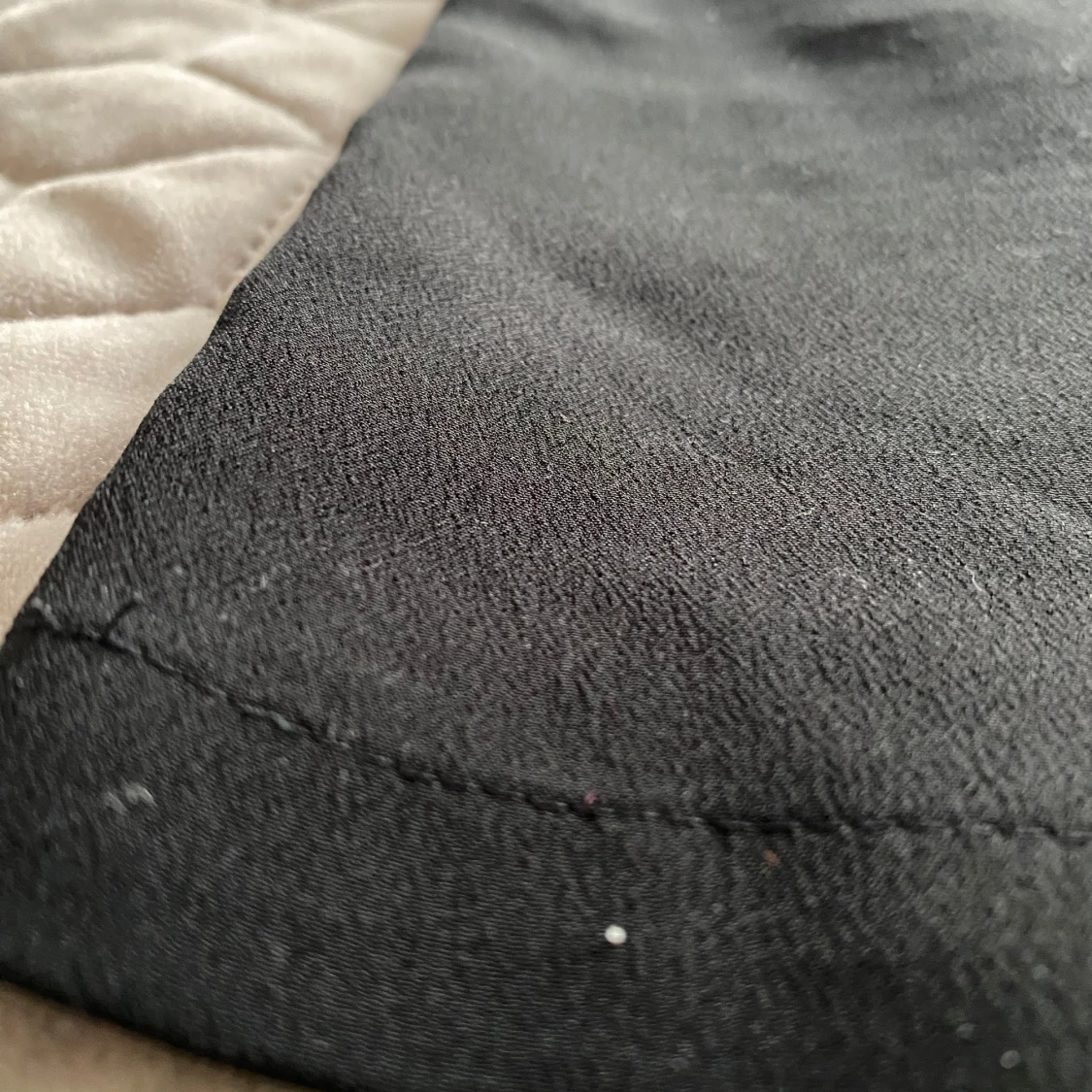 Svarta wide byxor från H&M - 4