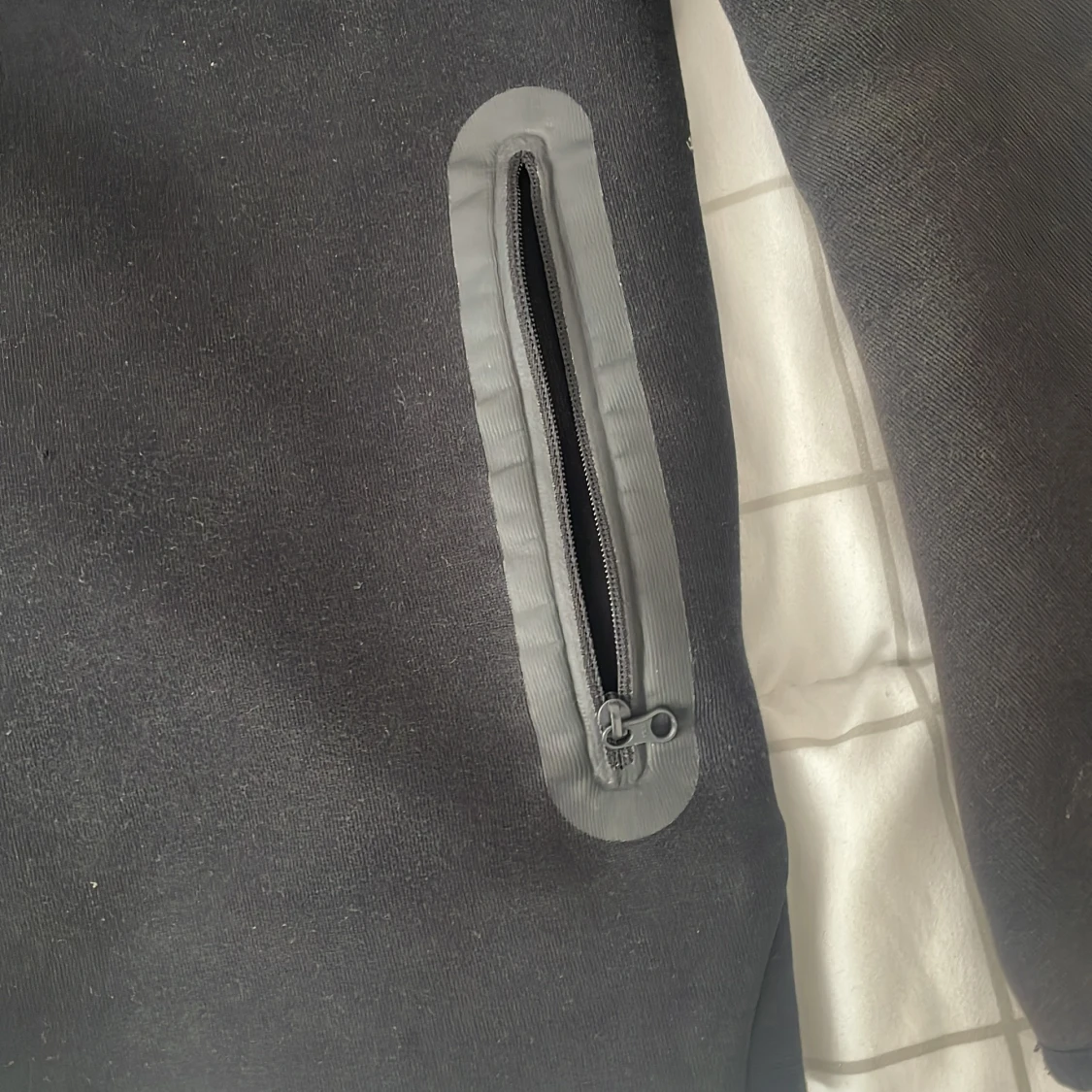 Svart Nike hoodiejacka XL - 2