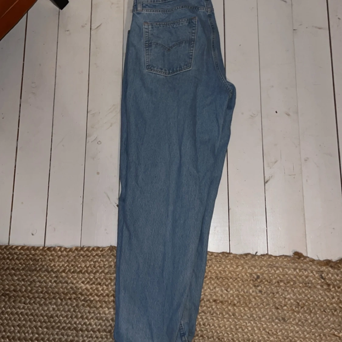 Blå Levi's Super Baggy Jeans - 1